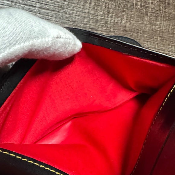 Dooney & Bourke Black Wallet with Colorful Logo - Picture 13 of 17